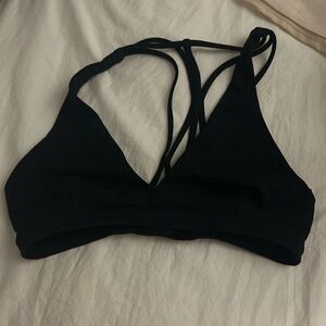 lululemon athletica Black Strappy Sports Bra